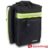 Elite Bags SUPPORTER Notfallrucksack 29 L mit gepolstertem AED-Fach, wasserabweisend, atmungsaktives Tragesystem, rot