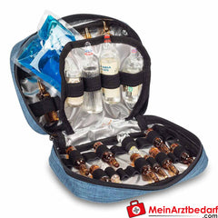 Elite Bags PHIAL Ampullarium, blau meliert.