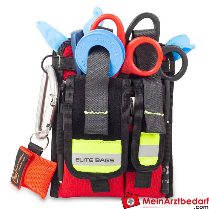 Estojo de salvamento B-RESQ'S da Elite Bags - vermelho