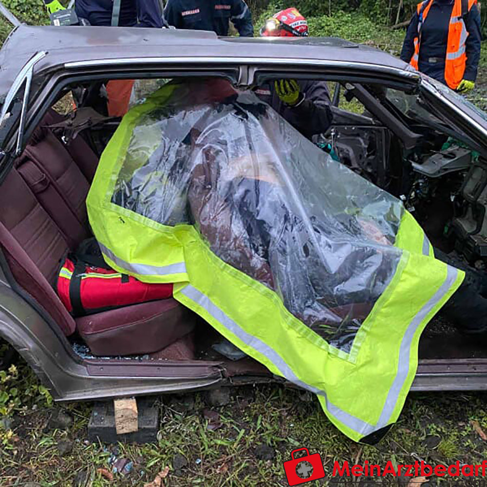 Elite Bags SHIELD Insassenschutz - gelb/transparent.