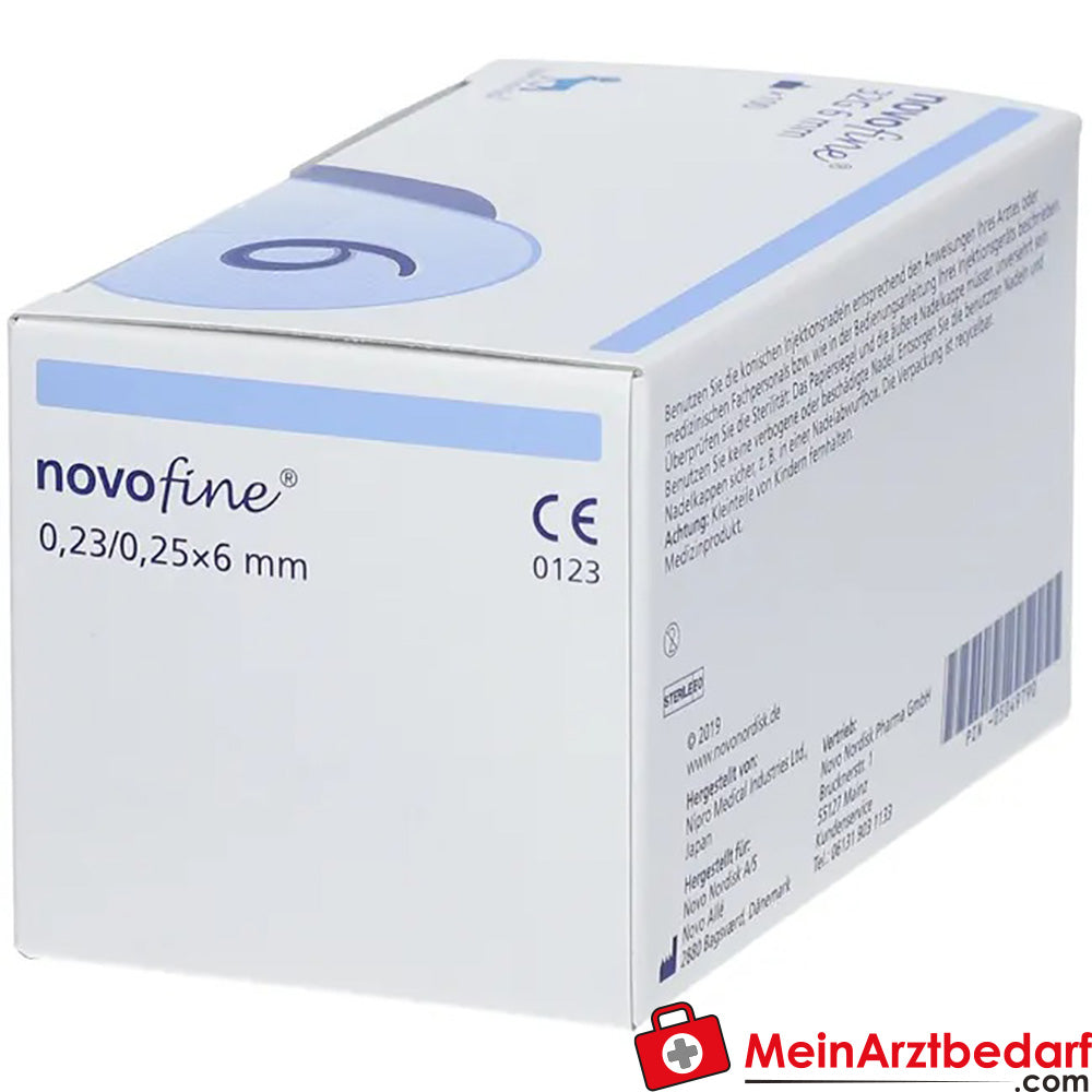 NovoFine® 6mm 32g TIP etw Injektionsnadeln, 100 St..