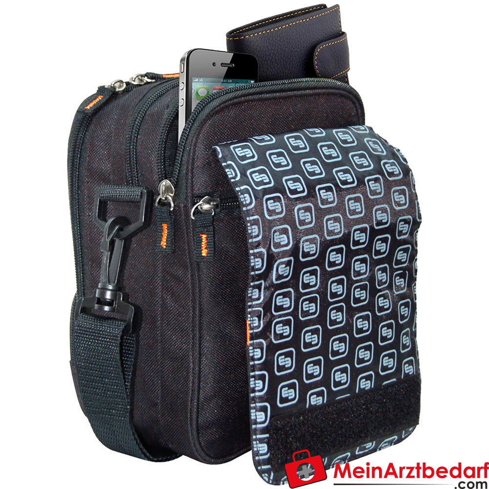 Elite Bags FIT Diabetikertasche, schwarz.