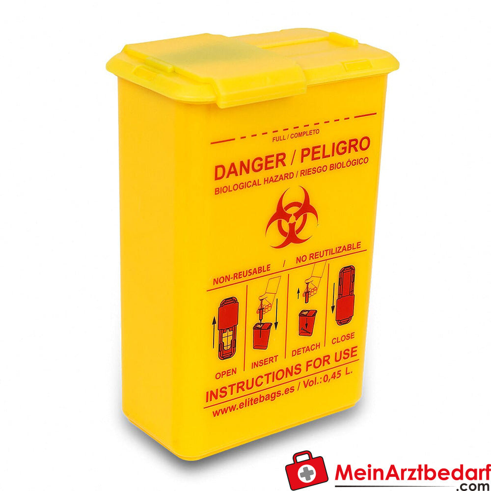 Elite Bags CONBIO XL Abwurfbehälter gelb.