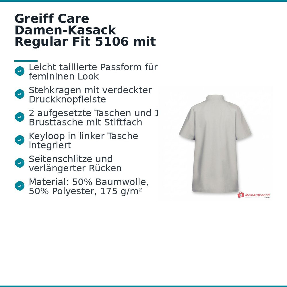 GREIFF Care dames-kasack Regular Fit