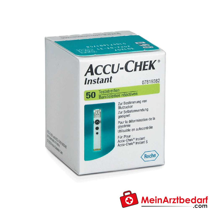 Strisce reattive istantanee Accu-Chek per la determinazione del glucosio