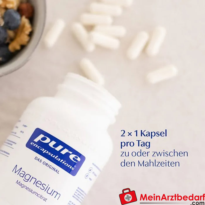 Pure Encapsulations® Magnésium (citrate de magnésium), 180 pcs.