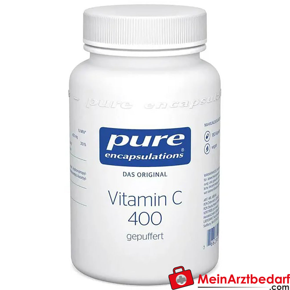 Pure Encapsulations® Vitamin C 400 Gepuffert.
