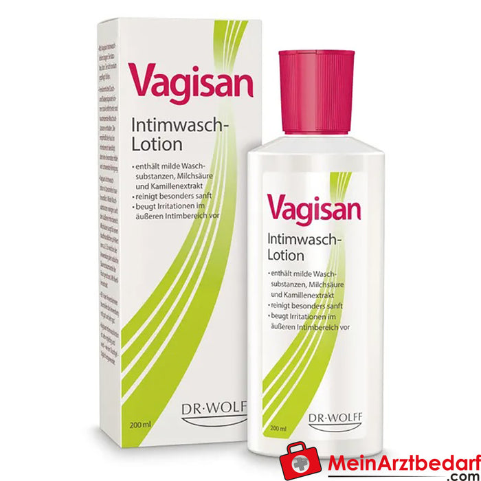 Vagisan Intimwaschlotion : Soin intime pour un nettoyage en douceur et pour la prévention des infections, 200ml