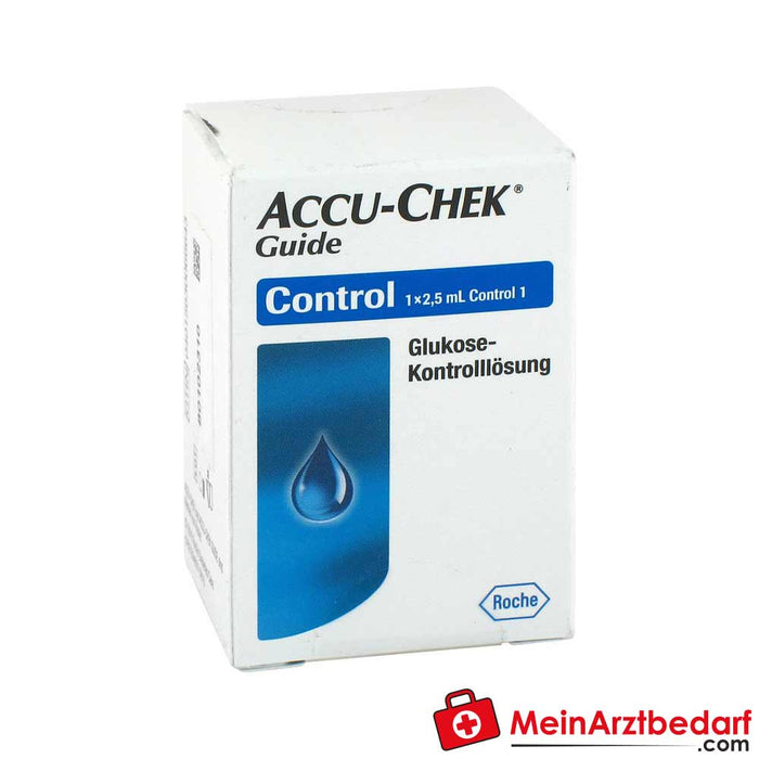 Accu-Chek control solution for corresponding blood glucose monitoring systems