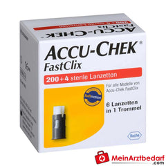 Accu-Chek FastClix sterile Lanzetten, 204 Stück.