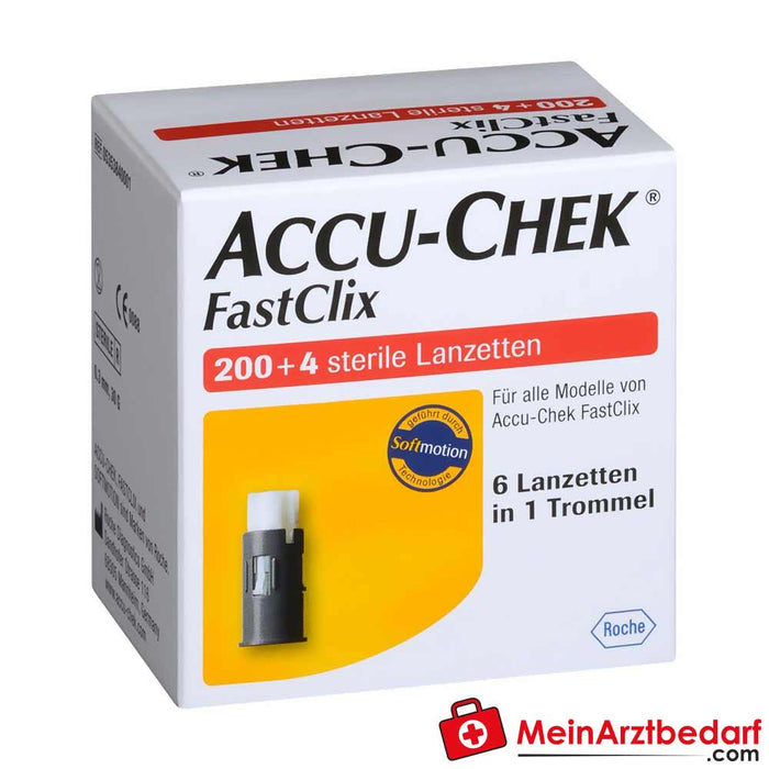 Kan almak için Accu-Chek FastClix lansetleri