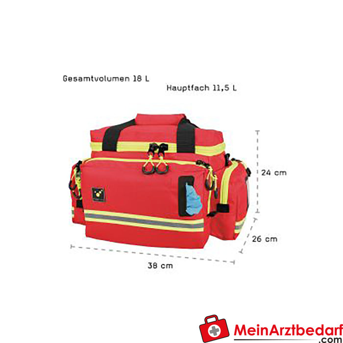 TEE-UU NUOVO MIC-S Borsa di emergenza - rosso