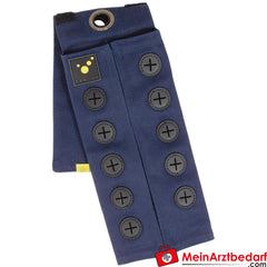 TEE-UU CHECKER POUCH Manschette - blau.