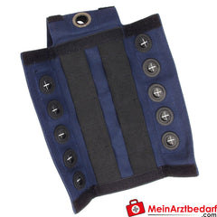 TEE-UU CHECKER POUCH Manschette - blau.