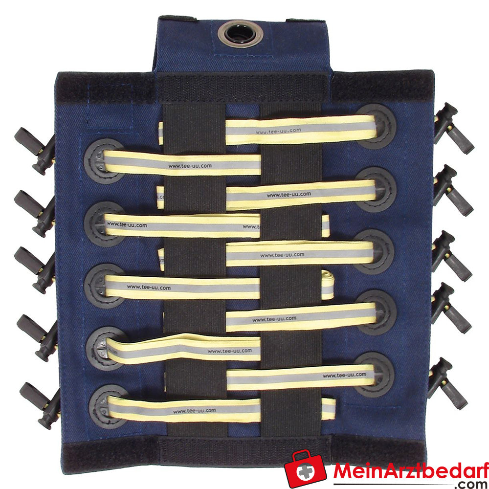 TEE-UU CHECKER POUCH Manschette - blau.