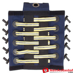 TEE-UU CHECKER POUCH Manschette - blau.