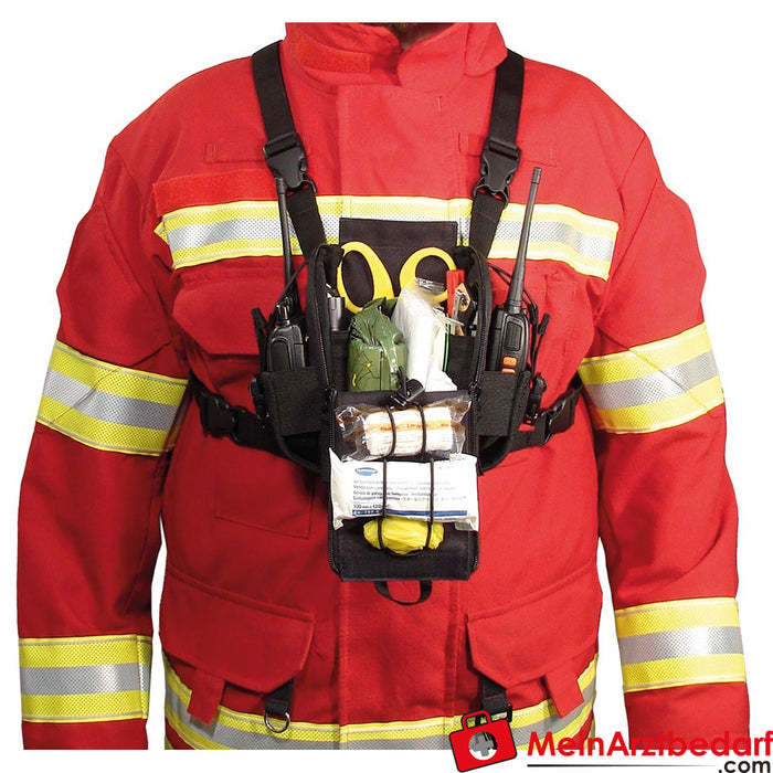 TEE-UU IFAK RADIO Chest Rig - czarny