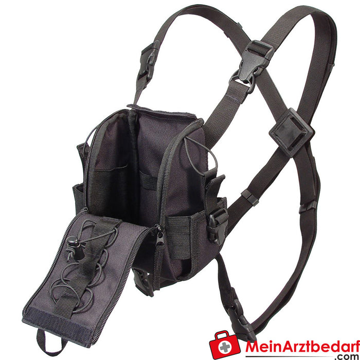 TEE-UU IFAK RADIO Chest Rig - czarny