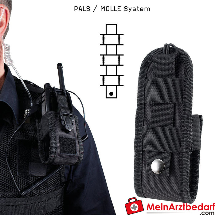 TEE-UU COM TAC holster pour radio | MOLLE - noir