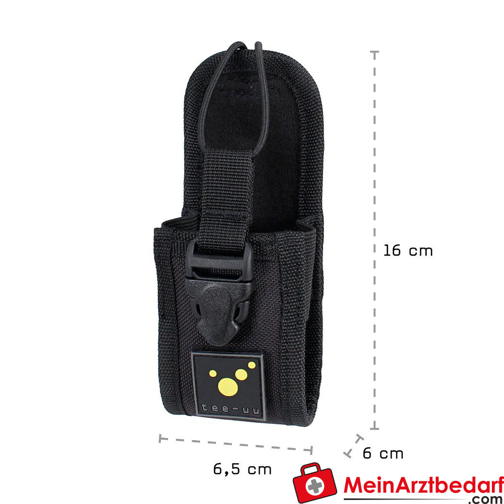TEE-UU COM TAC Funkgeräte-Holster, MOLLE - schwarz.