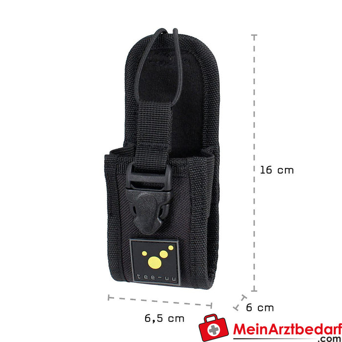 TEE-UU COM TAC Radioholster | MOLLE - zwart