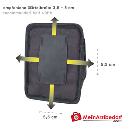 TEE-UU RADIO PLUS Funkgeräte-Holster - schwarz.