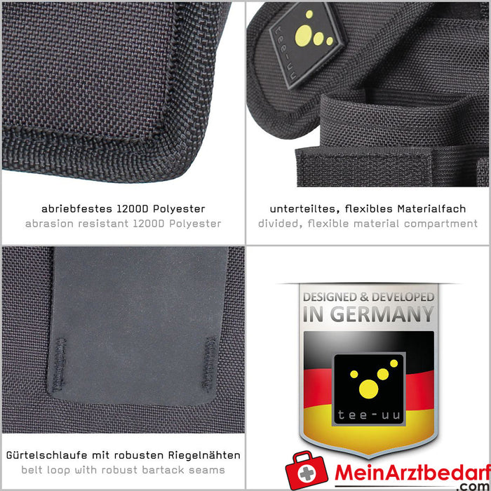 TEE-UU RADIO PLUS Funkgeräte-Holster - schwarz