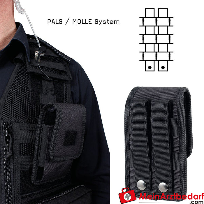 TEE-UU MOBILE TAC Fondina per smartphone | MOLLE - nera