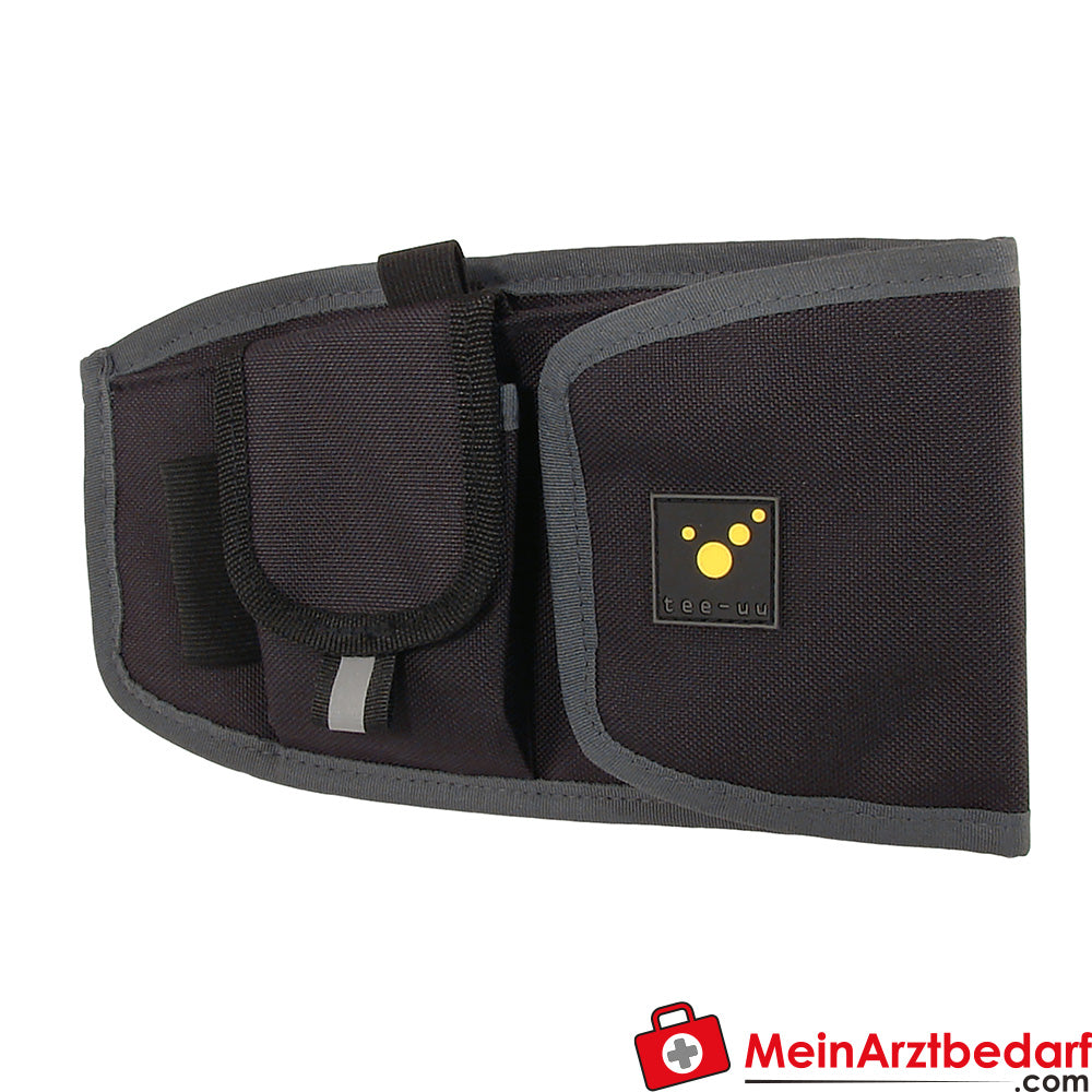 TEE-UU CARDIO Stethoskop-Holster - schwarz.