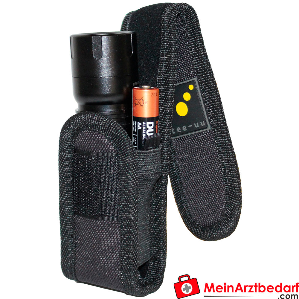 TEE-UU LED Taschenlampen-Holster - schwarz.
