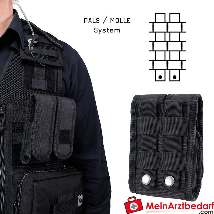 TEE-UU DUPLEX TAC holster | MOLLE - zwart