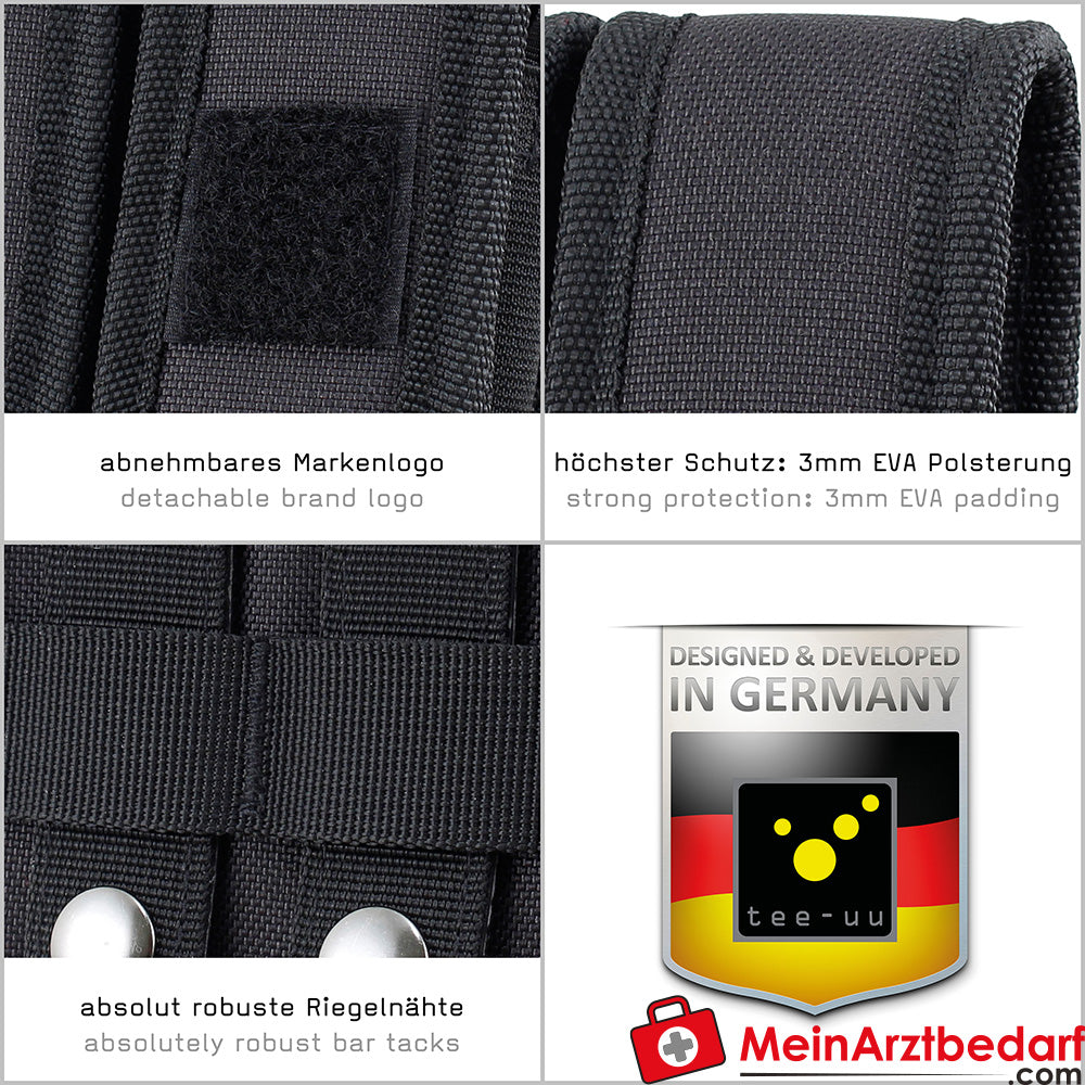 TEE-UU DUPLEX TAC Holster, MOLLE - schwarz.