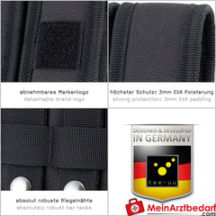 TEE-UU DUPLEX TAC Holster, MOLLE - schwarz.