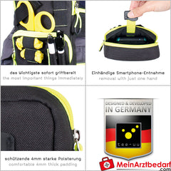 TEE-UU ZIP PLUS Holster - schwarz.