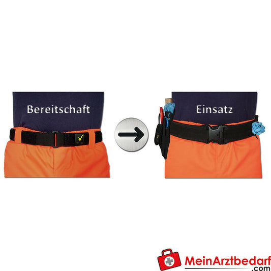 TEE-UU BLACK Koppel, schwarz.