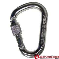 TEE-UU HMS SCREW Karabiner - natur.