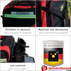 TEE-UU TOUR Organizer für DIN A5, quer.