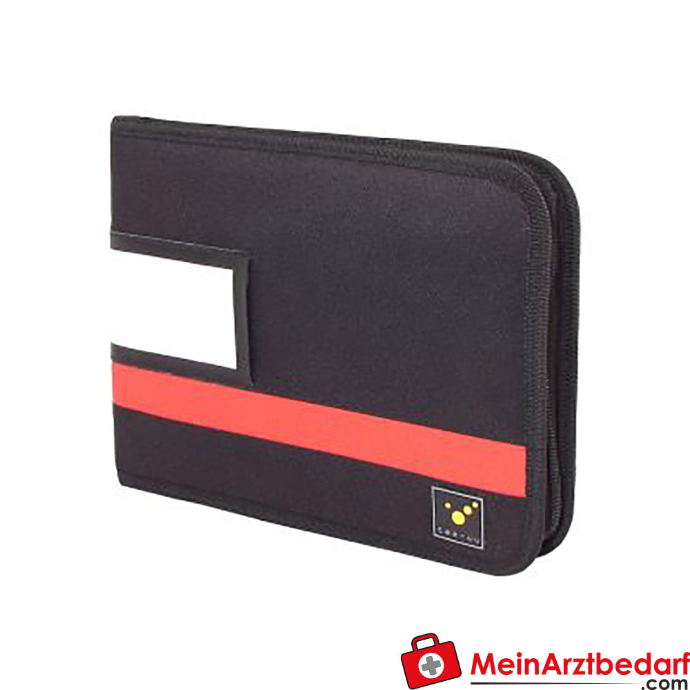 TEE-UU KEYSAFE Schlüsselmappe für 14 Schlüssel - schwarz.