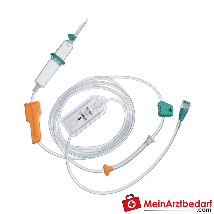 B. Braun Infusomat® plus Conduite SafeSet avec filtre Sterifix® intégré