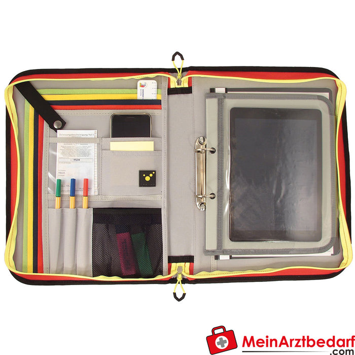 TEE-UU TABLET-FLAP Binder for BIG Organizer - gray