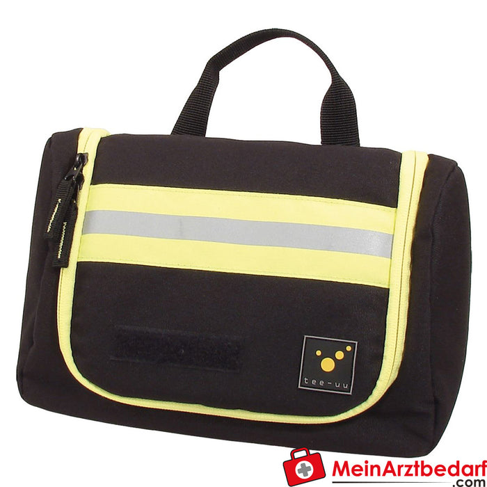TEE-UU HERO wash bag - black/yellow