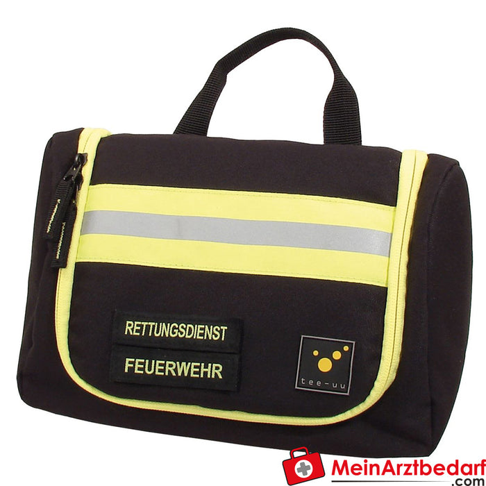 TEE-UU HERO Borsa per il lavaggio - nero/giallo