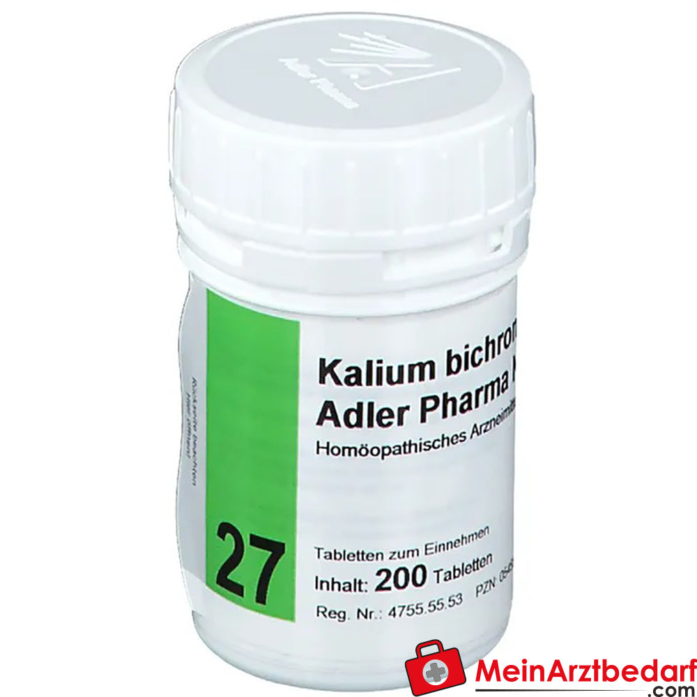Adler Pharma Kalium bichromicum D12 Biochemie nach Dr. Schüßler Nr. 27.