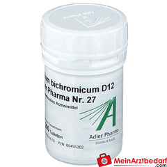 Adler Pharma Kalium bichromicum D12 Biochemie nach Dr. Schüßler Nr. 27.