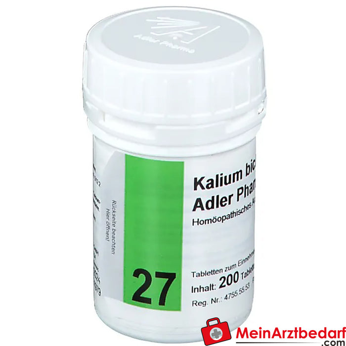 Adler Pharma Kalium bichromicum D12 Biochimica secondo il dottor Schuessler n. 27