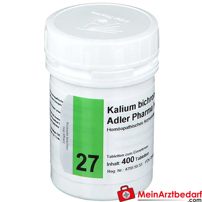 Adler Pharma Kalium bichromicum D12 Dr Schuessler'e göre Biyokimya No. 27