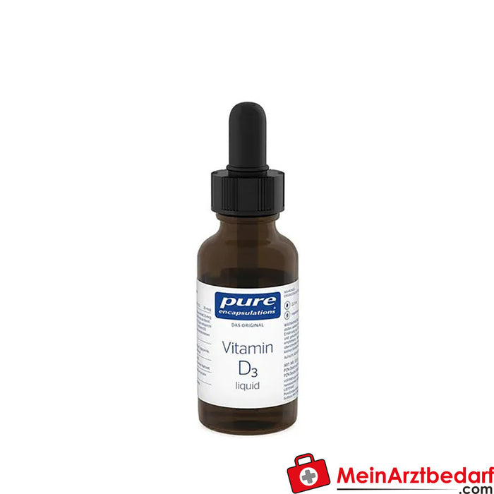 pure Encapsulations® Vitamina D3 liquida, 22,5 ml
