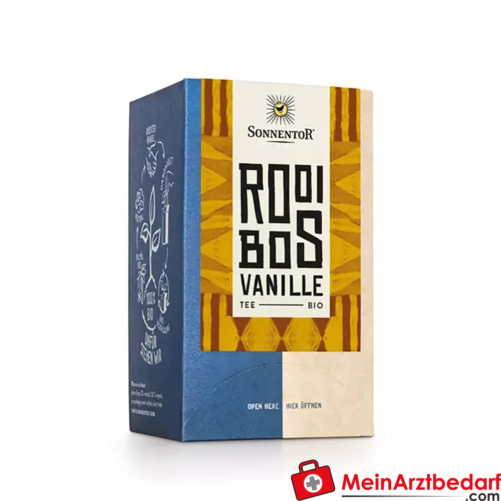 Sonnentor Bio Rooibos Vanille Tee.