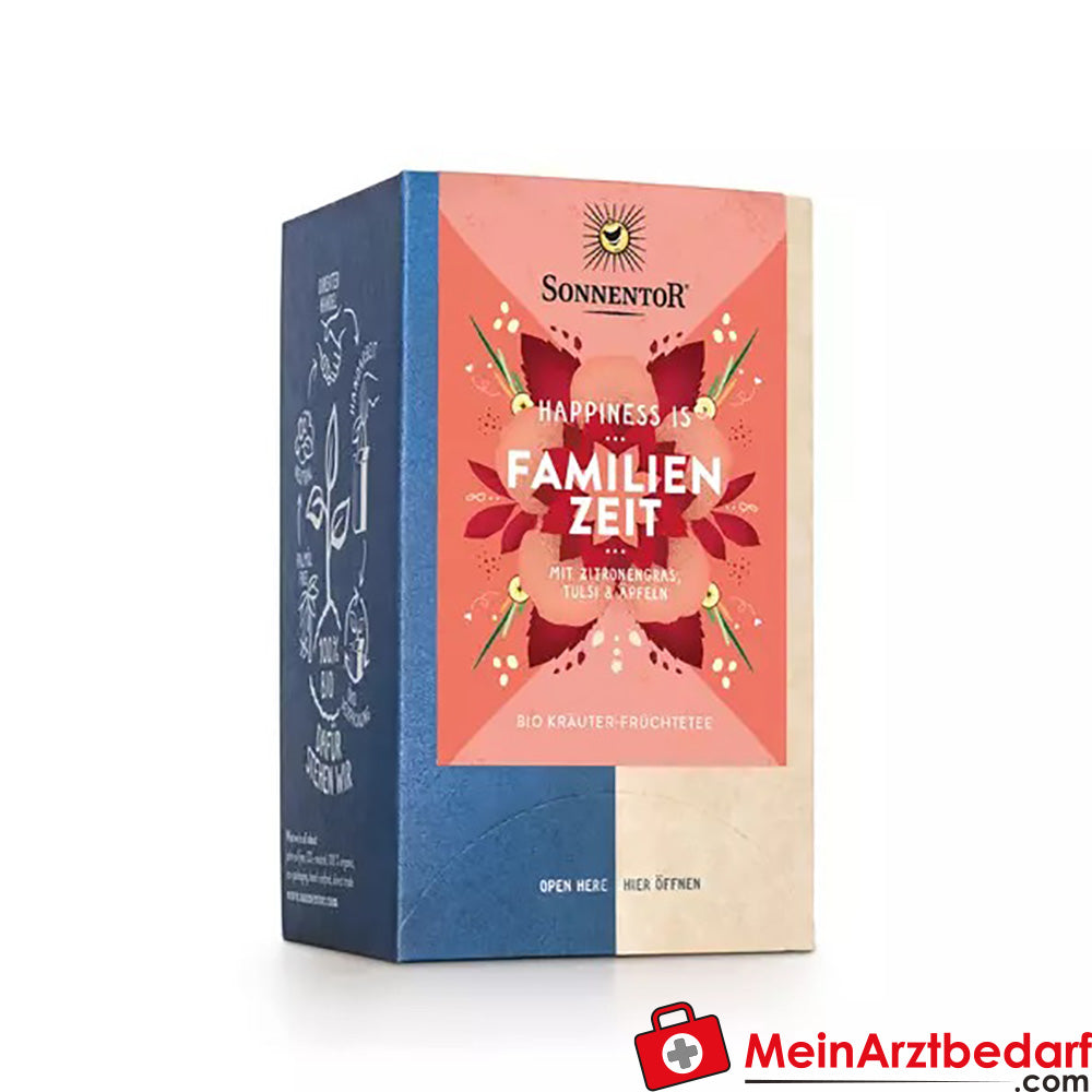 Sonnentor Bio Familienzeit Tee.