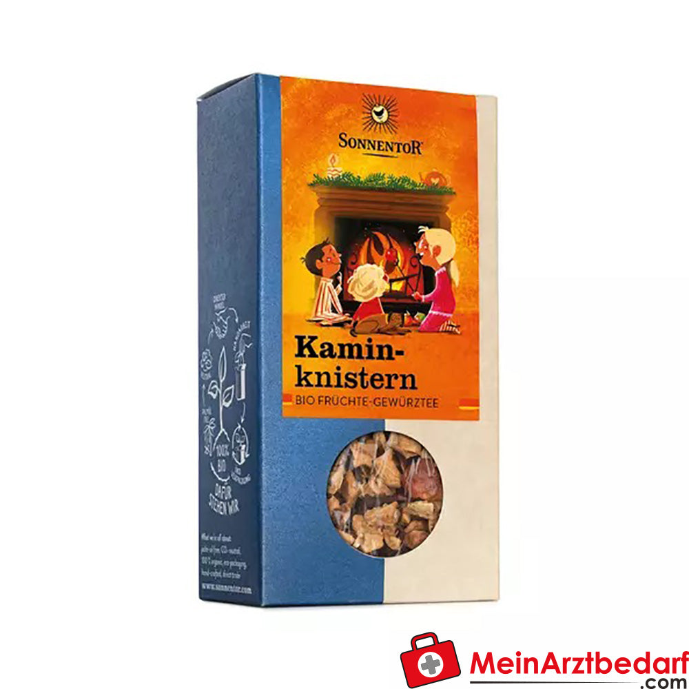 Sonnentor Bio Kaminknistern Früchtetee.